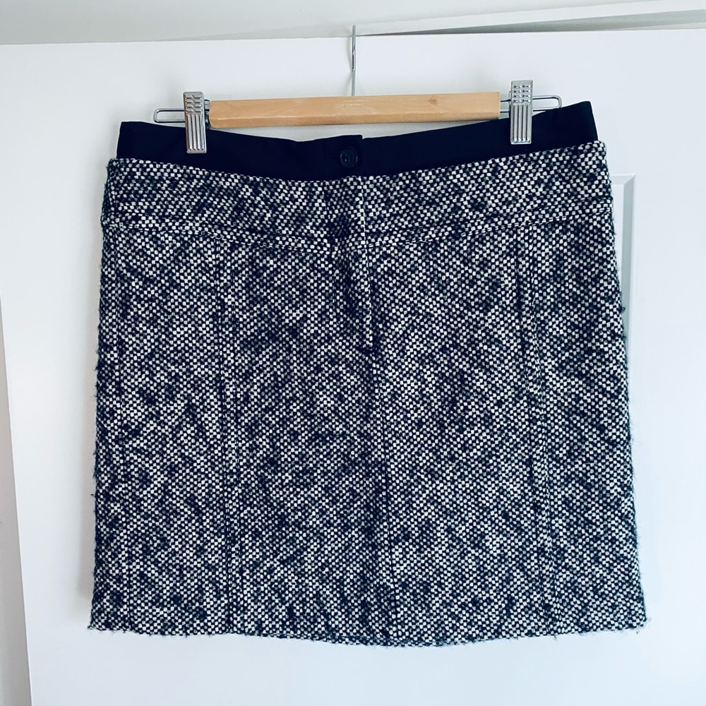 LOFT Tweed Pencil Skirt Women’s Dress Black and White Dressy Casual Skirts Sz 6